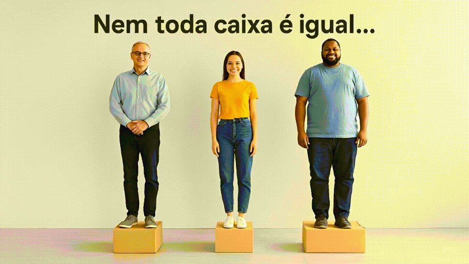 Nem toda caixa é igual