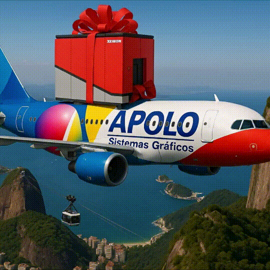 O céu do Brasil nunca esteve tão colorido.