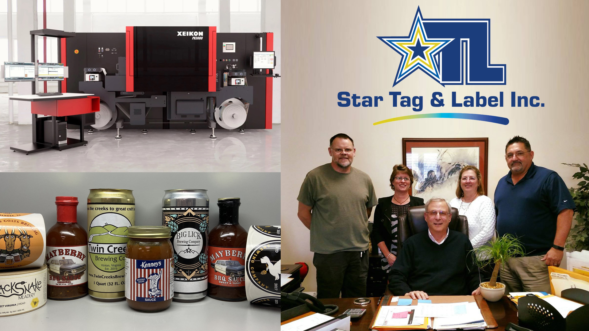 Star Tag & Label brilha com novos recursos digitais da Xeikon Star Tag & Label brilha com novos recursos digitais da Xeikon