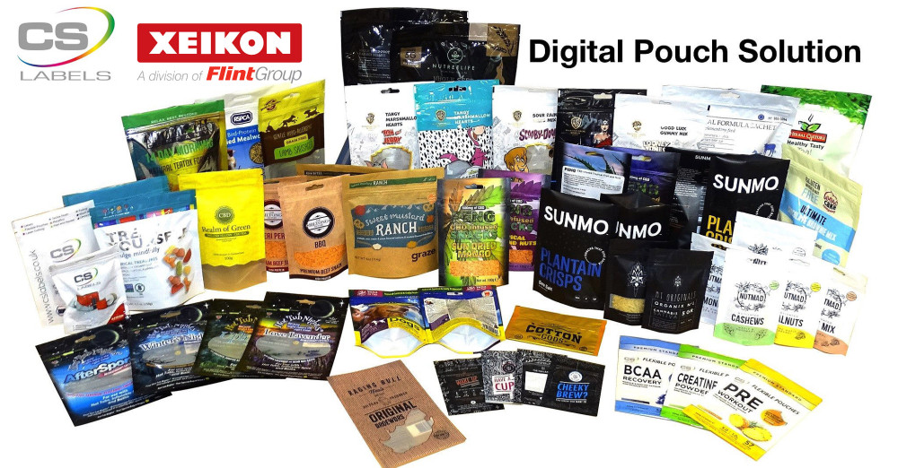 Xeikon para Pouches - Trabalhos