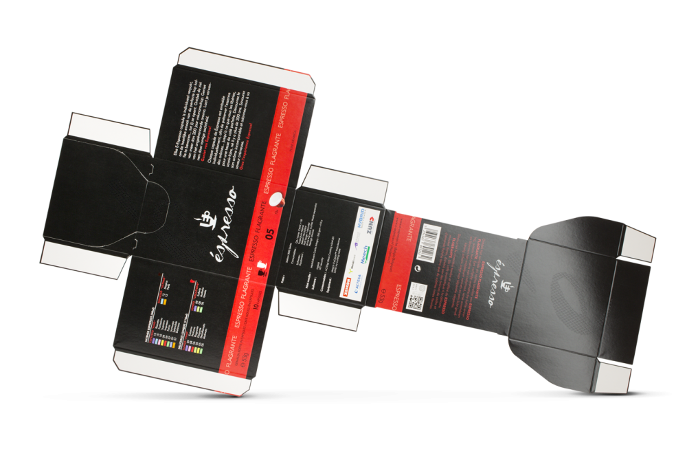 Xeikon para Digital Folding Carton - Caixas Dobráveis - Exemplo