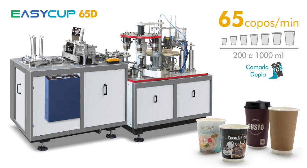 EasyCup 65D - Formadora de Copos de Papel