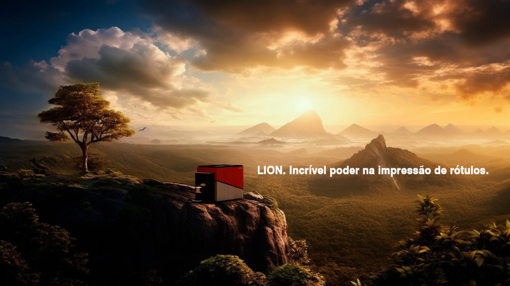 Xeikon LION LX3000 - Incrível poder na impressão de rótulos. Perigosamente produtiva.